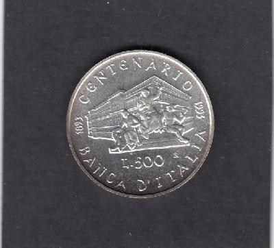 Beschrijving: 500 Lire BANK